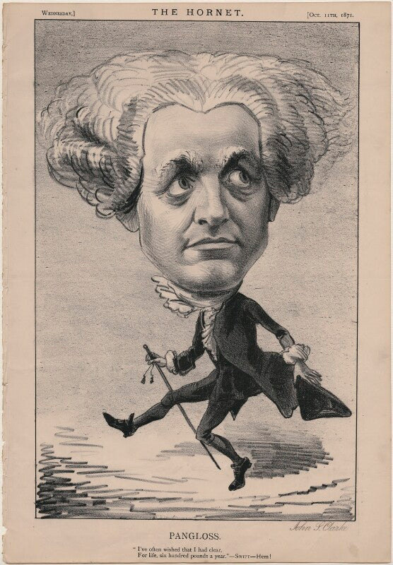 John sleeper clarke ('pangloss') npg d48257