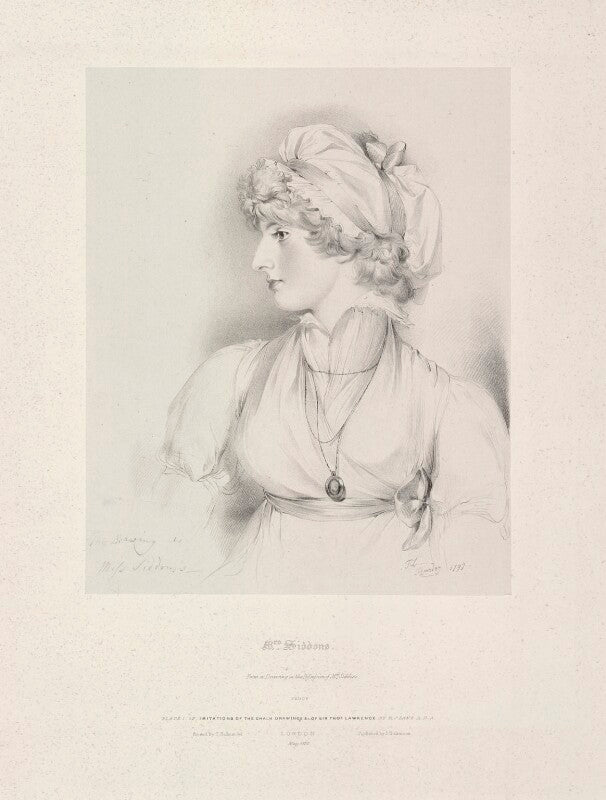Sarah siddons (née kemble) npg d21810