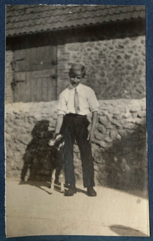 Unknown boy with a goat npg ax140671