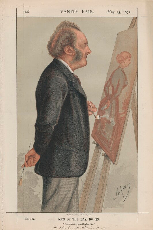 Sir john everett millais, 1st bt ('men of the day, no. 23.') npg d43483