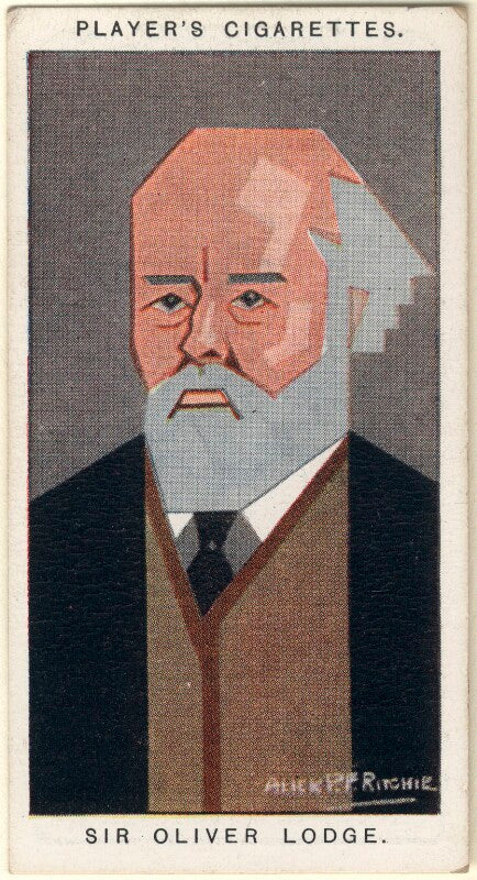 Sir oliver joseph lodge npg d2678
