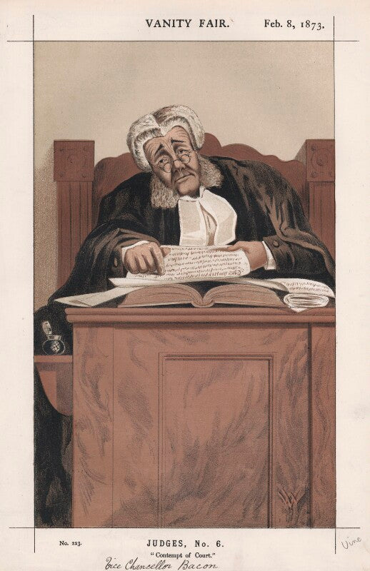 Sir james bacon ('judges, no. 6.') npg d43574