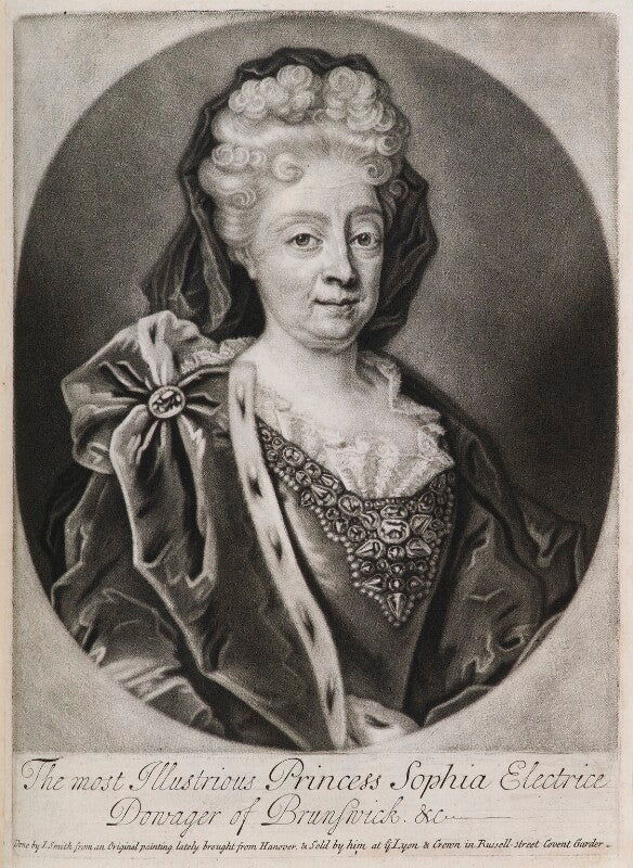 Princess sophia, electress of hanover npg d11929