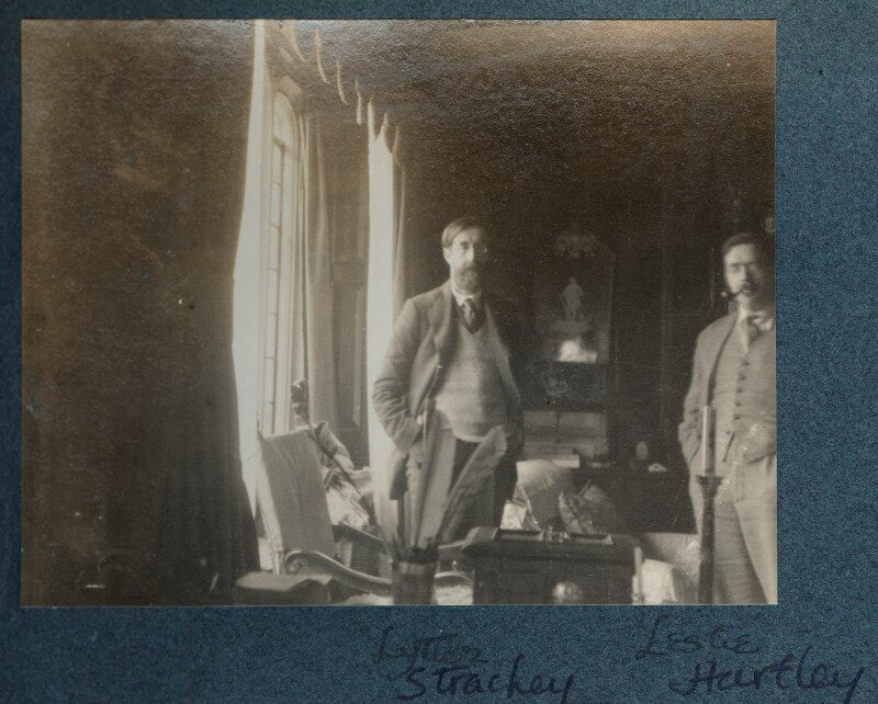 Lytton strachey; l.p. hartley npg ax142091
