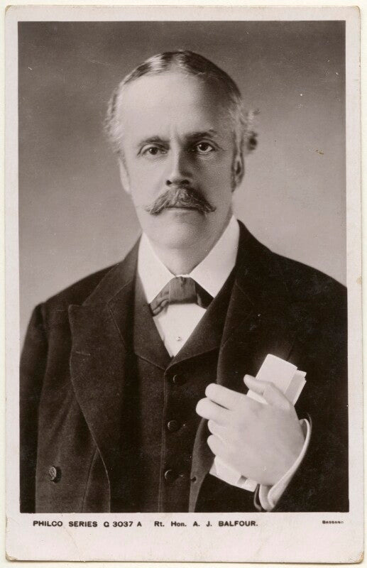 Arthur james balfour, 1st earl of balfour npg x193620