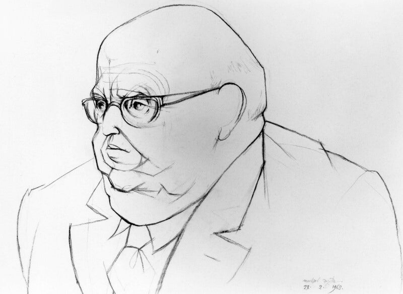 Charles percy ('c.p.') snow, baron snow npg 5816