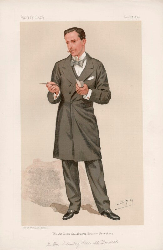 Sir schomberg kerr mcdonnell ('men of the day. no. 599.') npg d44721