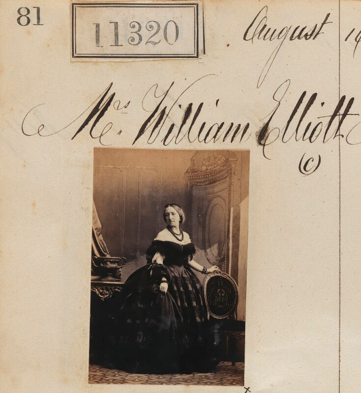 Mrs william elliott npg ax61016