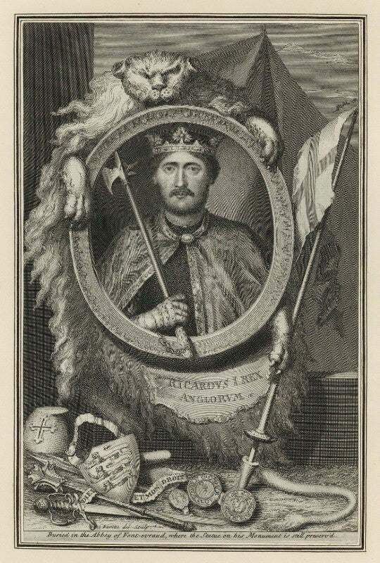 King richard i ('the lionheart') npg d23631