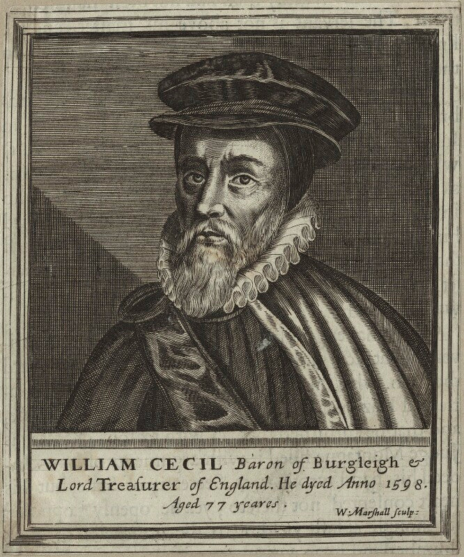 William cecil, 1st baron burghley npg d25111