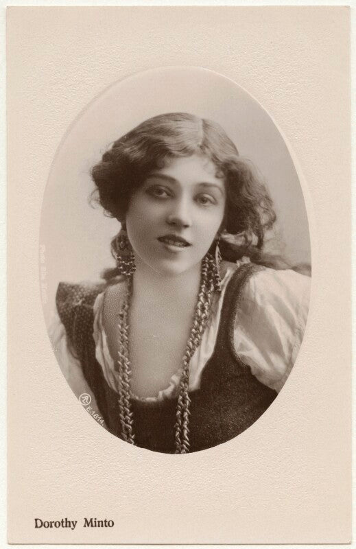 Dorothy minto as flora in 'the duke's motto' npg x131578