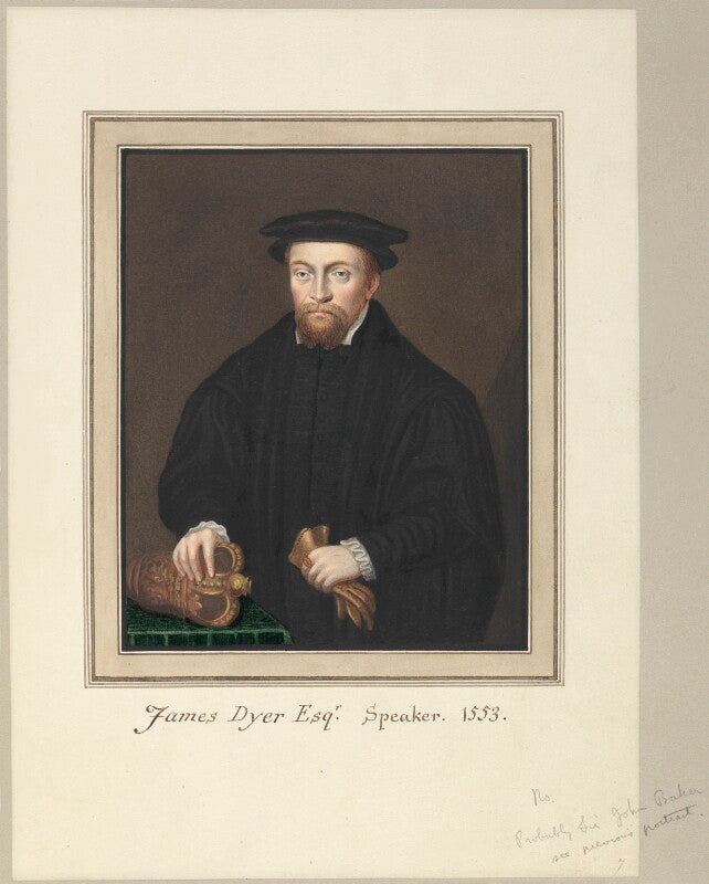 Called sir james dyer npg d23250