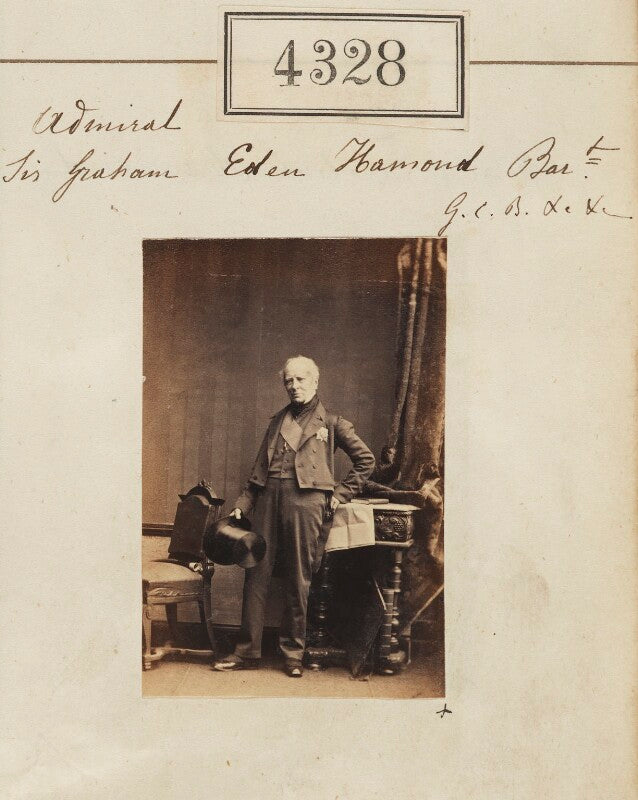 Sir graham eden hamond, 2nd bt npg ax54341