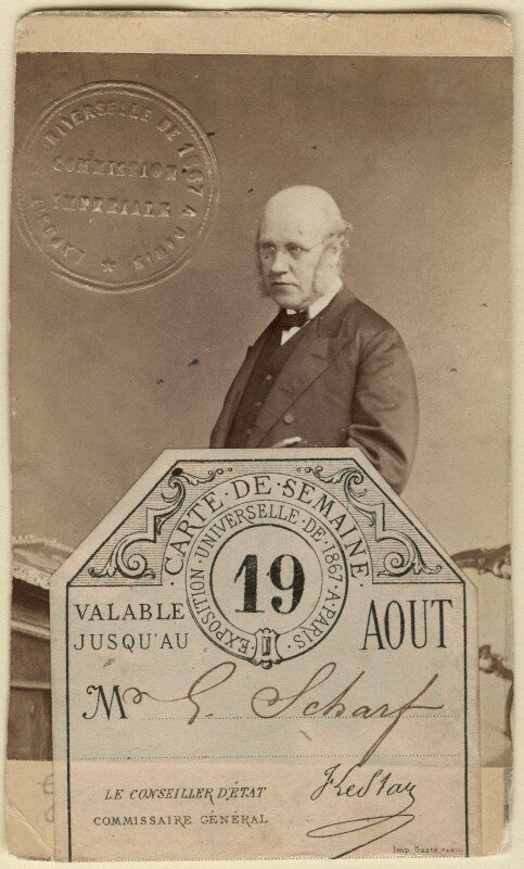 Sir george scharf npg ax29983