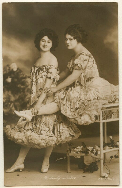 'doherty sisters' (miss doherty; miss doherty) npg ax160372