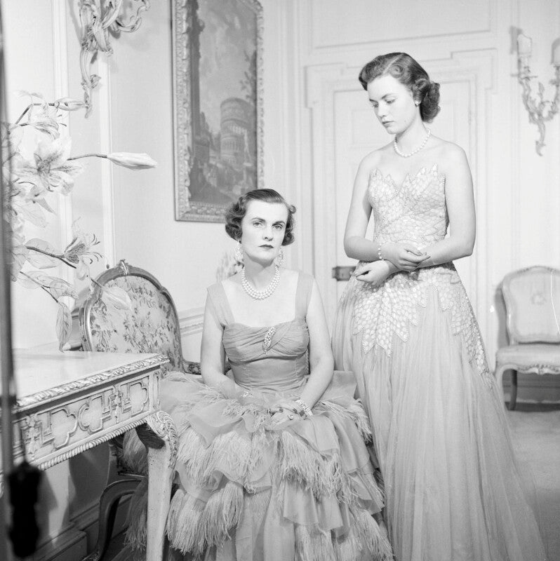 Margaret, duchess of argyll; frances helen manners (née sweeny), duchess of rutland npg x76827