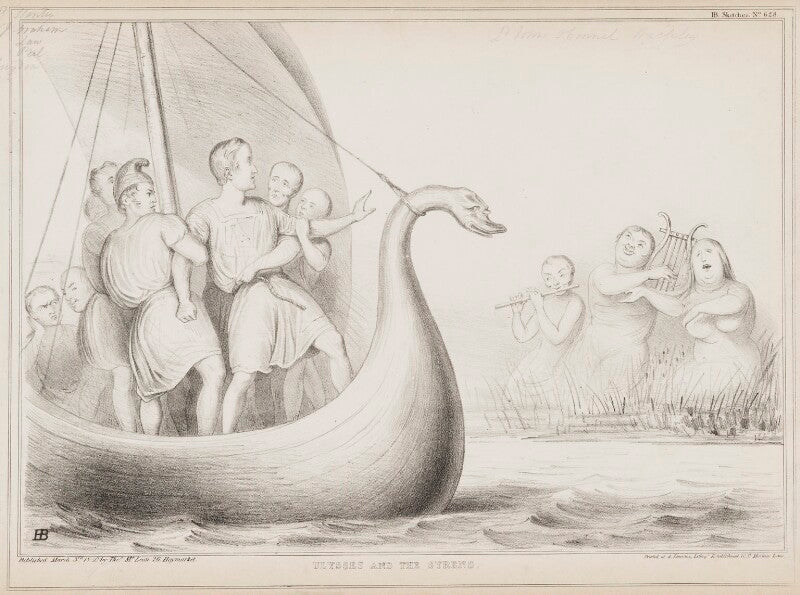 Ulysses and the syrens npg d41562