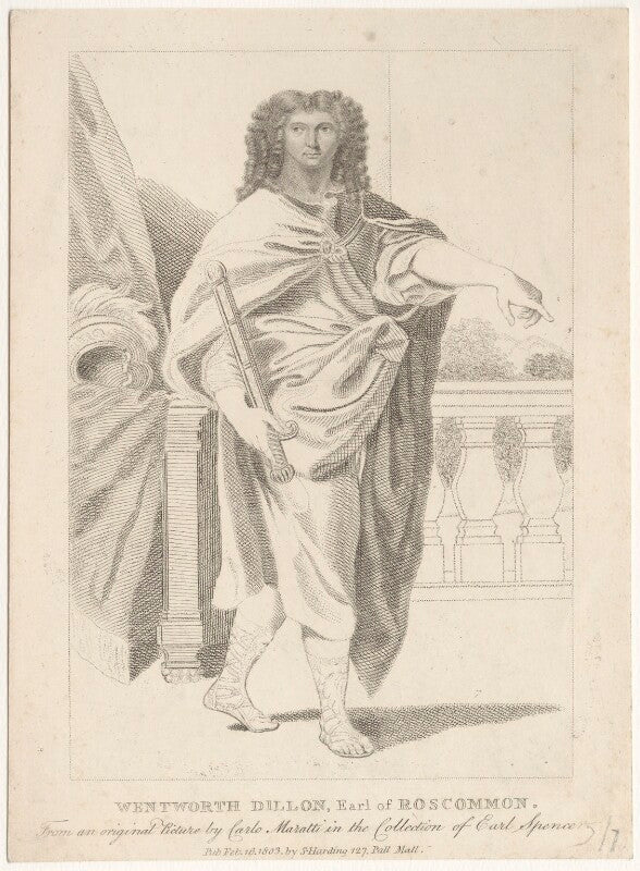 Wentworth dillon, 4th earl of roscommon npg d29460