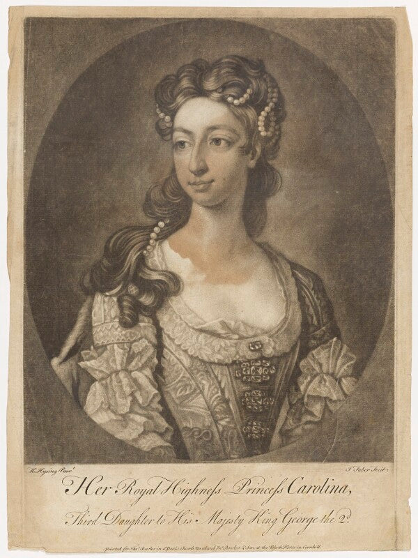 Princess caroline elizabeth npg d7956