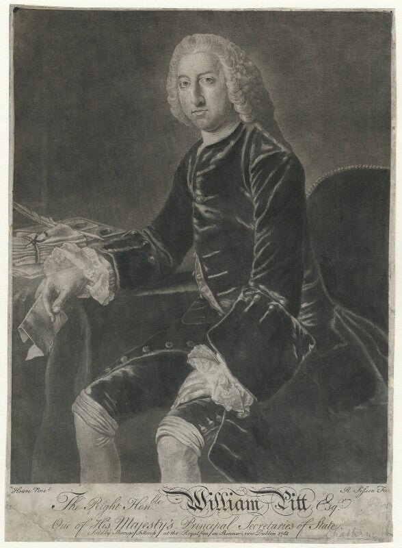 William pitt, 1st earl of chatham npg d32920