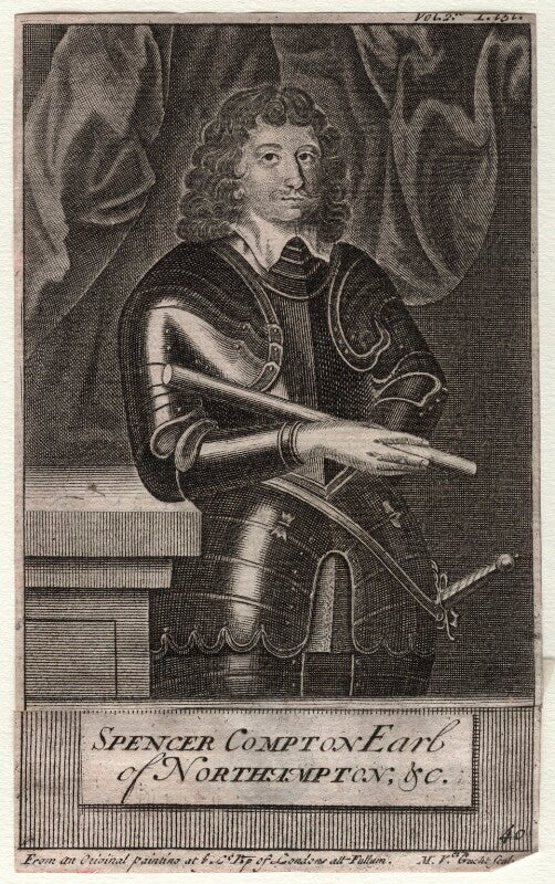 Spencer compton, 2nd earl of northampton npg d16401