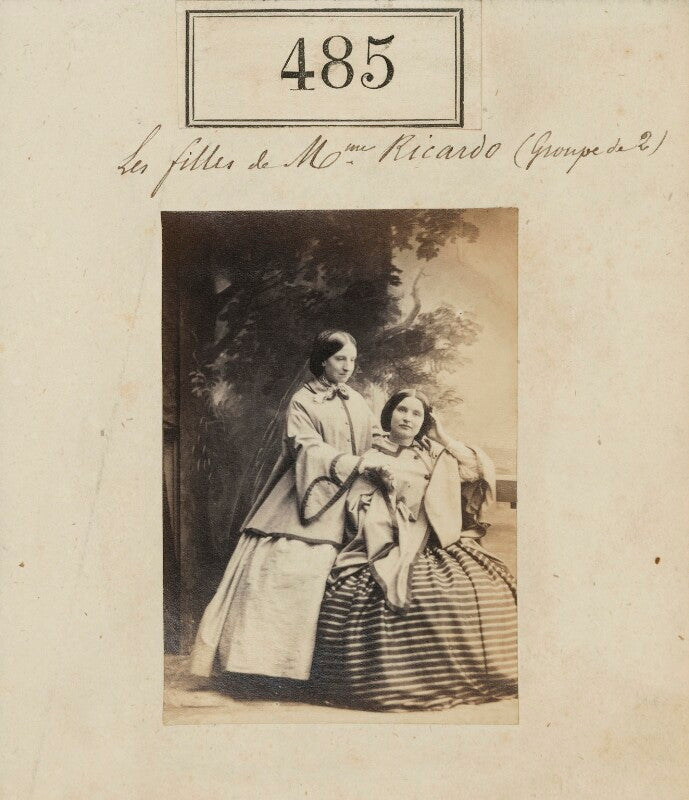 The daughters of mrs ricardo (miss ricardo; miss ricardo) npg ax50201