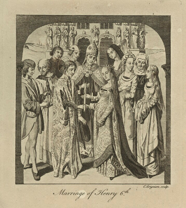 The marriage of king henry vi to margaret of anjou npg d23763