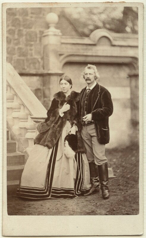 Caroline blanche elizabeth (née fitzroy), lady lindsay; sir coutts lindsay, 2nd bt npg x8474