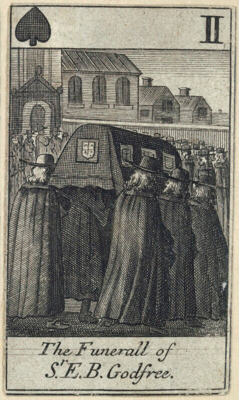 'the funerall of sr. e.b. godfree' (sir edmund berry godfrey) npg d23014(l)