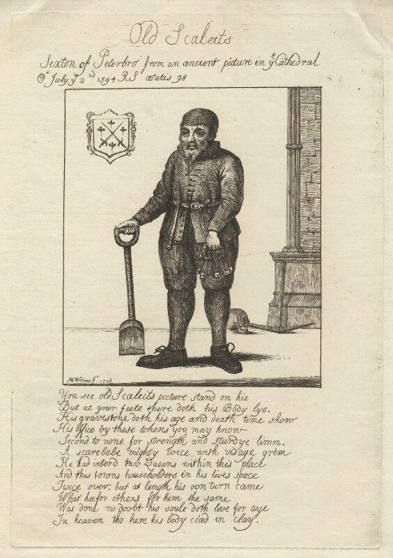 Robert scarlett ('old scarlett') npg d7903