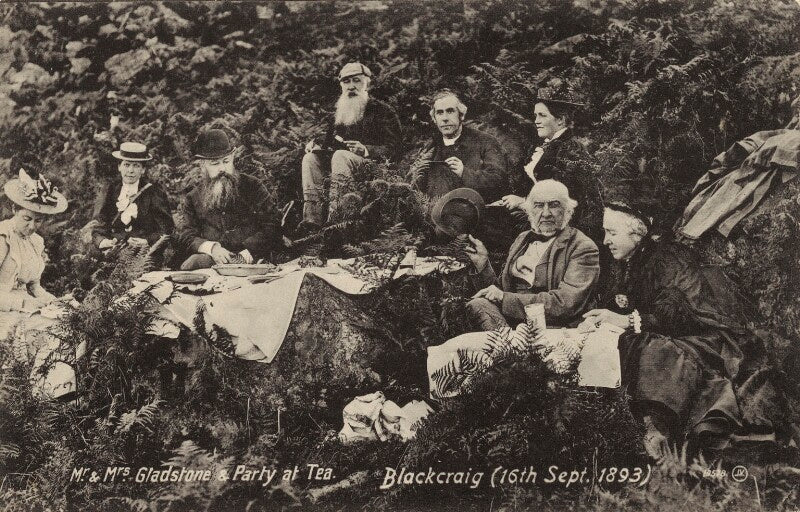 Stephen edward gladstone; catherine gladstone (née glynne); william ewart gladstone npg x5981