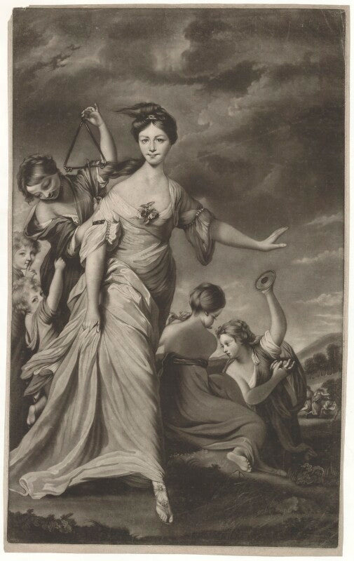 Mary hale (née chaloner) as euphrosyne npg d35121
