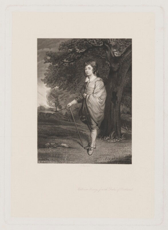 William henry cavendish scott bentinck, 4th duke of portland when marquess of titchfield npg d40378