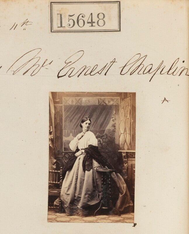 Sophy (sophie) jane chaplin (née elmhirst) npg ax63580