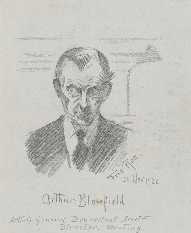 Arthur conran blomfield npg d43142