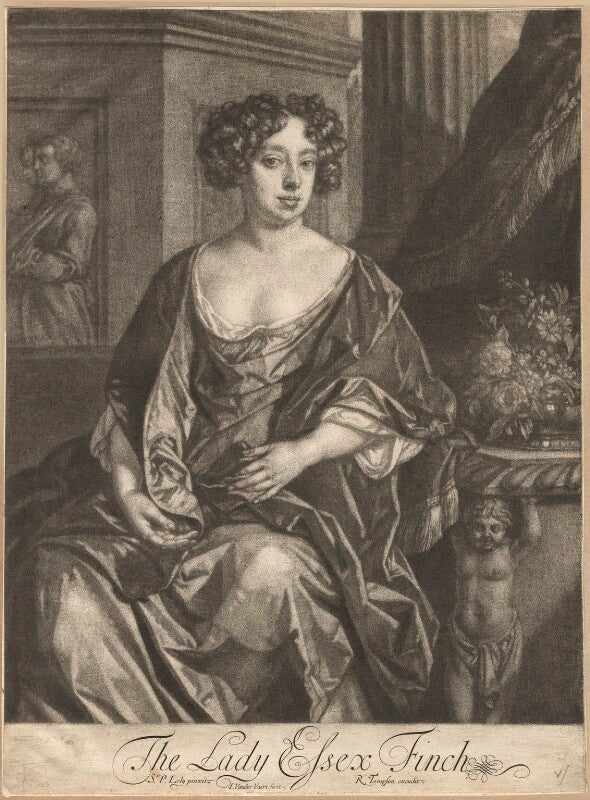 Essex finch (née rich), countess of nottingham npg d13153