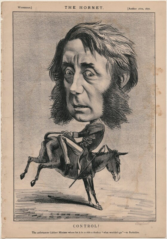 Edward cardwell, viscount cardwell ('control!') npg d48249