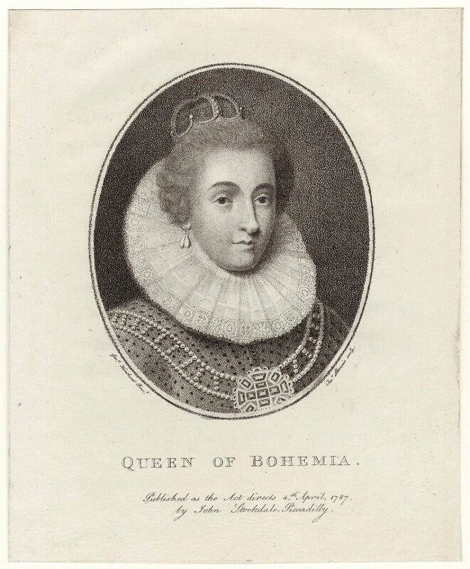 Princess elizabeth, queen of bohemia and electress palatine npg d25741