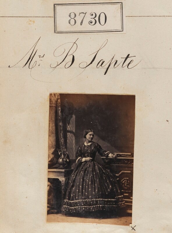 Caroline henrietta maria sapte (née pemberton) ('mrs b. sapte') npg ax58553