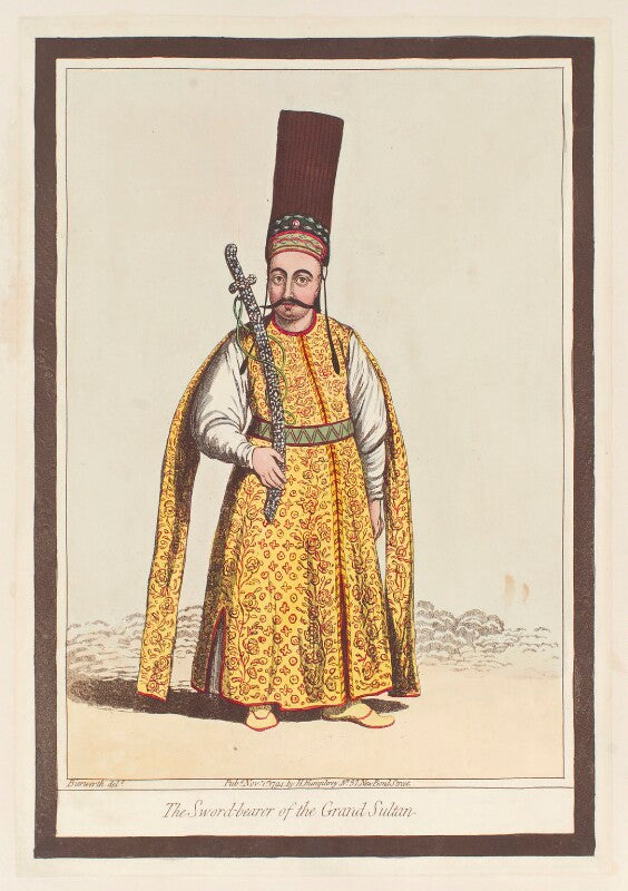 'the sword bearer of the great sultan' npg d12495