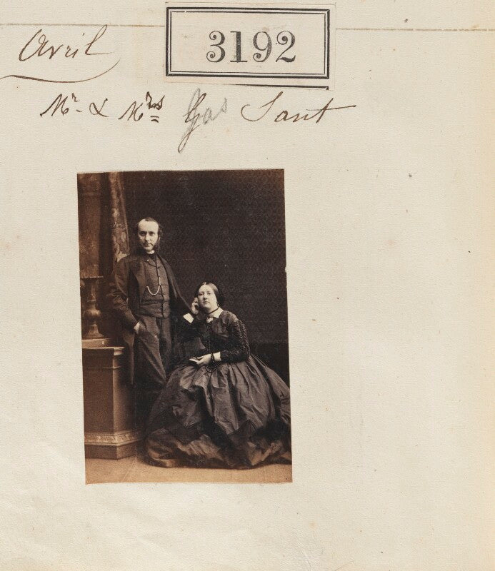 James sant; eliza sant (née thomson) npg ax52592