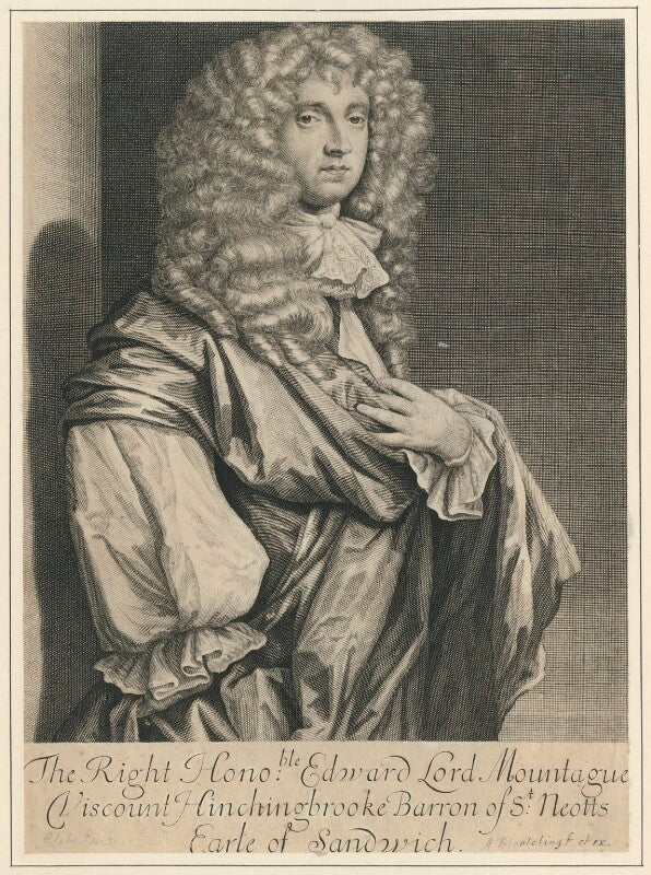 Edward montagu, 2nd earl of sandwich npg d29498