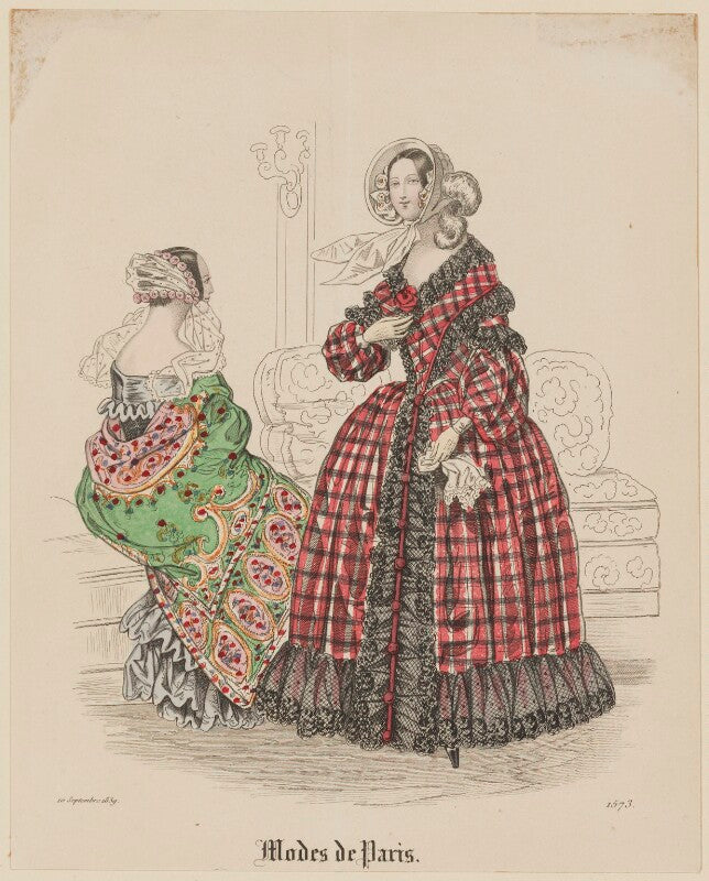 'modes de paris', 10 september 1839 npg d47821
