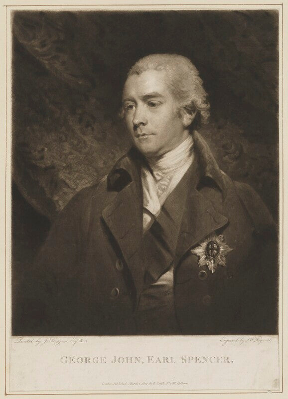 George john spencer, 2nd earl spencer npg d42001