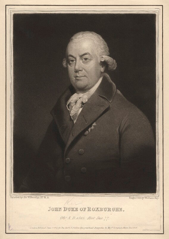 John ker, 3rd duke of roxburghe npg d4111