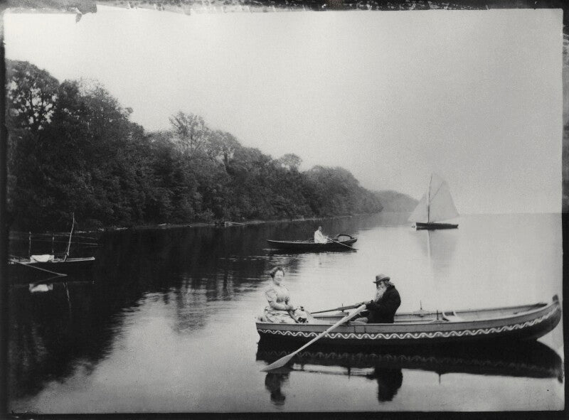 Joan severn (née agnew); arthur severn; john ruskin npg x39718