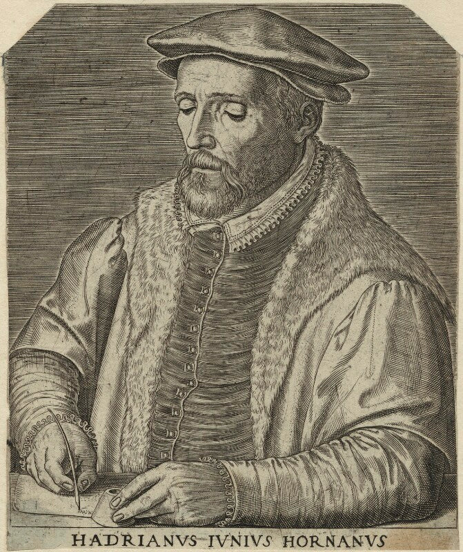 Hadrianus junius (adriaen de jonghe) npg d25010
