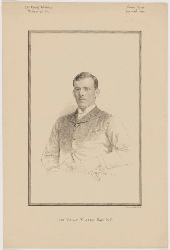 Sir herbert lloyd watkin williams wynn, 7th bt npg d46159