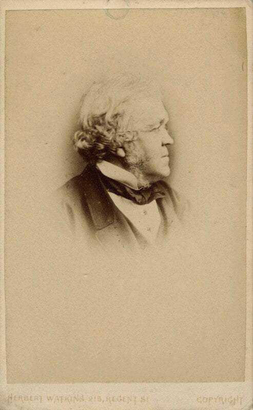 William makepeace thackeray npg x12964