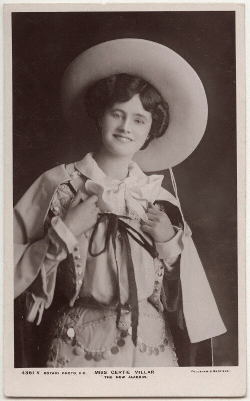 Gertie millar as lally in 'the new aladdin' npg x160532